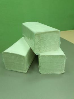 Бумажные полотенца для диспенсеров двухслойные Z-Z (V)- сложения 200 листов целлюлозные
